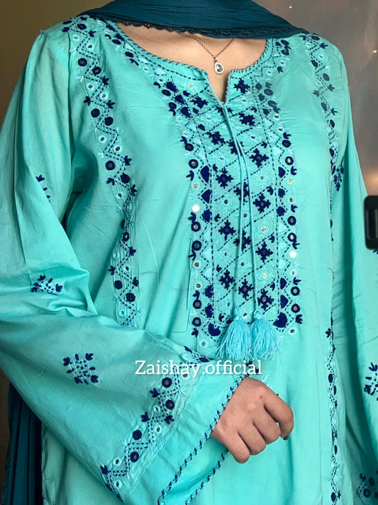 Kaira - Kacha Tanka & mirror work