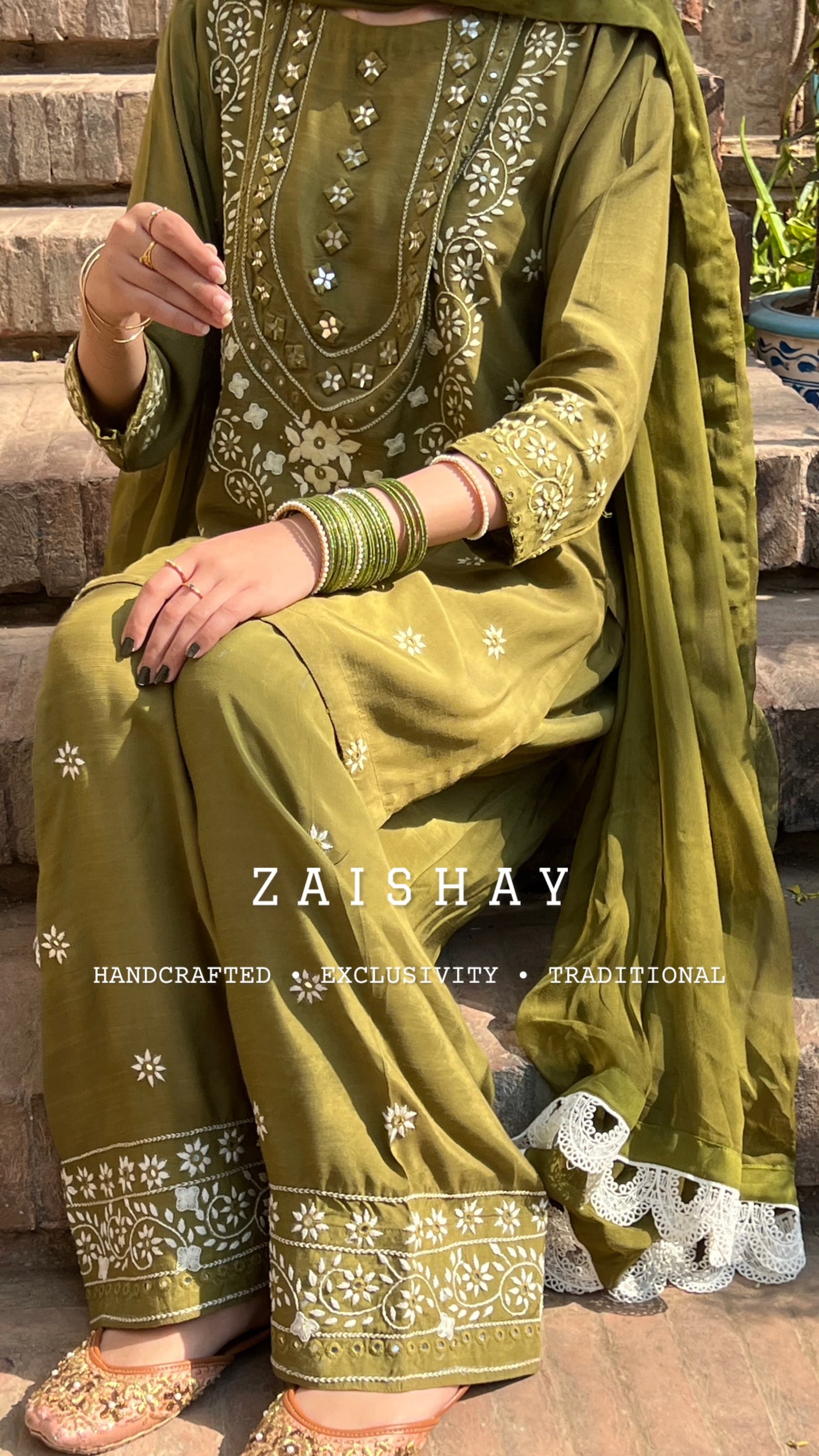 Zarmeena - Threadwork & Mirrorwork