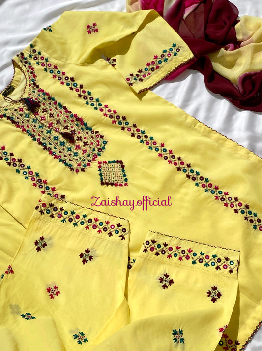 Kaira - Kacha Tanka & mirror work