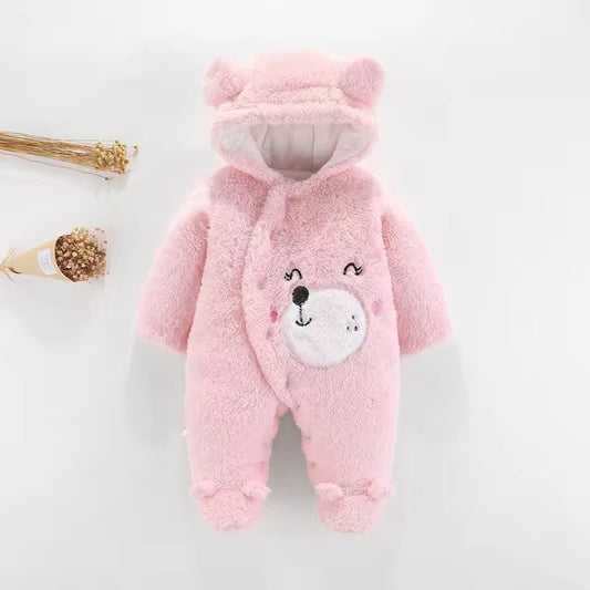 Newborn Baby Jumpsuit Romper for Winters | Cartoon long sleeves