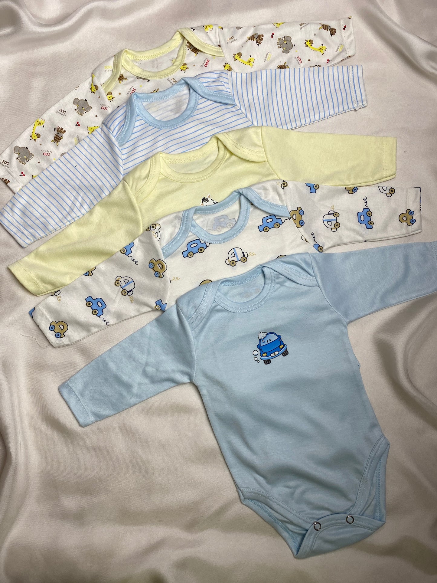 Imported All-Season Baby Rompers/ Bodysuits - Pack of 5