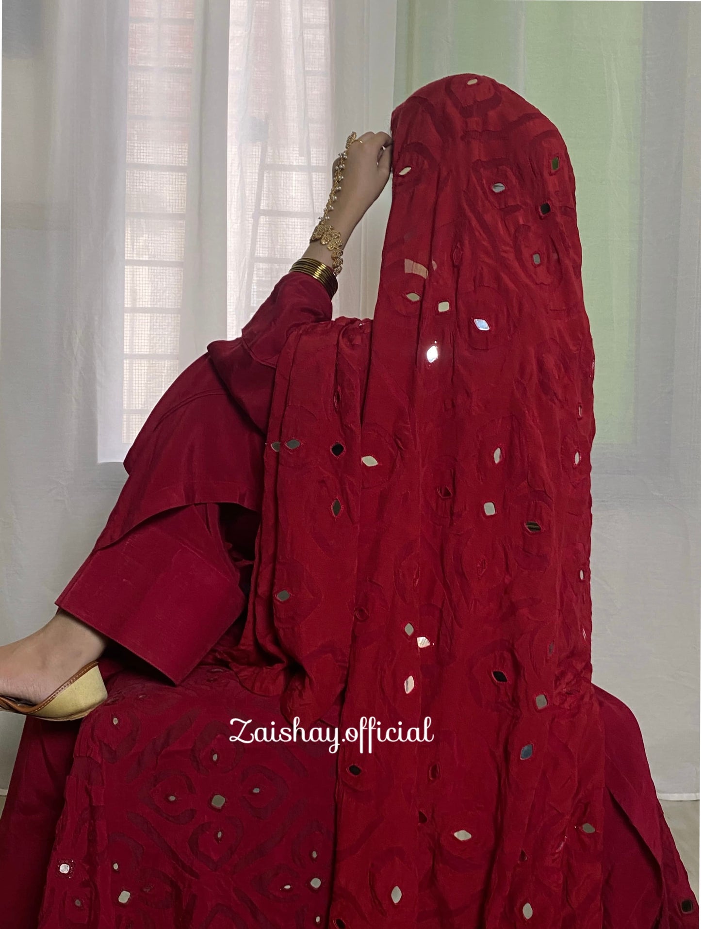 Gulnaar - Applique and Mirror work