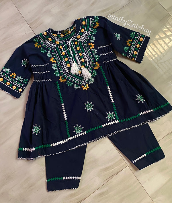 Balochi blossom - Fully handmade and mirror work - Pret