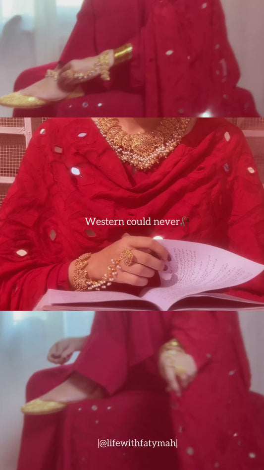 Gulnaar - Applique and Mirror work